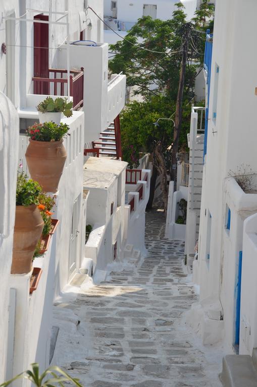 Apartamento White And Grey Chora Mykonos Town Exterior foto