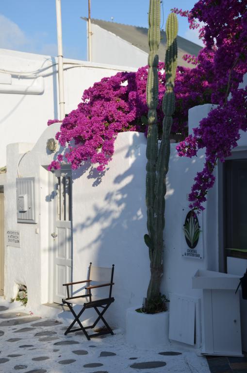 Apartamento White And Grey Chora Mykonos Town Exterior foto