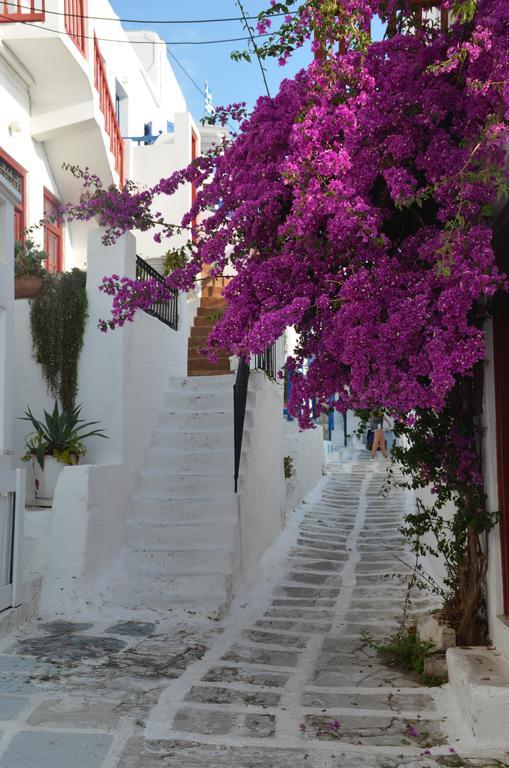 Apartamento White And Grey Chora Mykonos Town Exterior foto