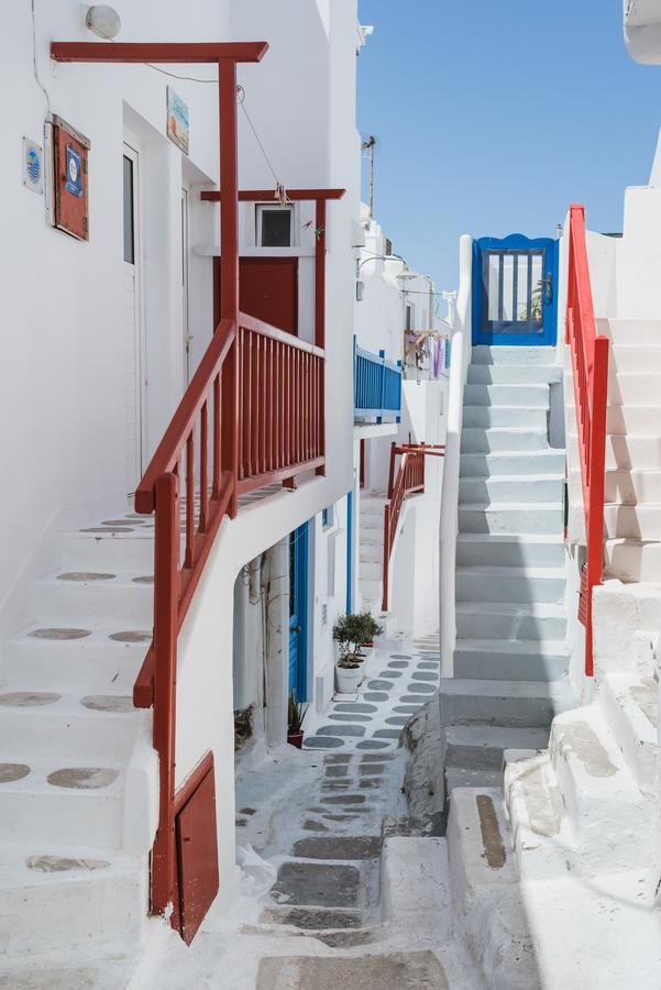 Apartamento White And Grey Chora Mykonos Town Exterior foto