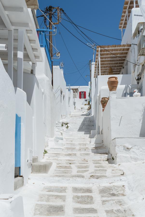 Apartamento White And Grey Chora Mykonos Town Exterior foto