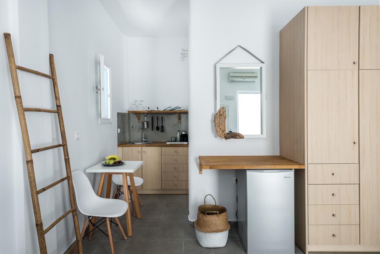 Apartamento White And Grey Chora Mykonos Town Exterior foto